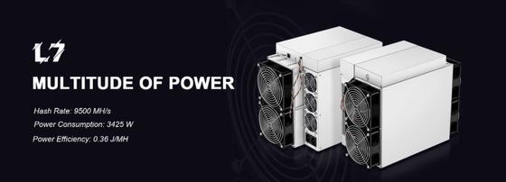 Przedsprzedaż Bitmain Antminer L7 Ltc Doge Asic Crpto Mining Machine
